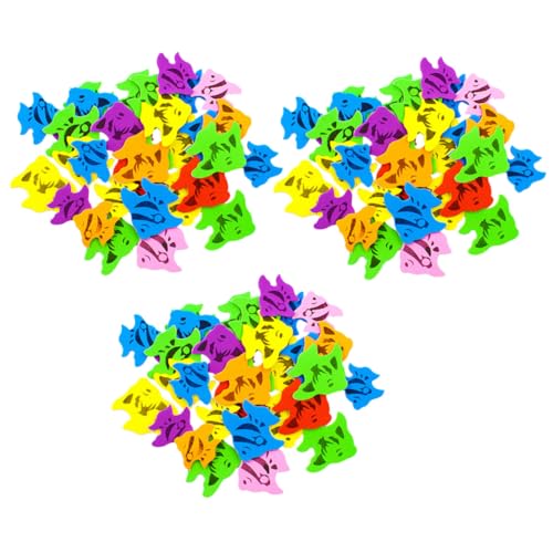 NOLITOY Bunte Fischform Eva Schwamm Sticker Selbstklebend DIY Bastelaufkleber für Schule Scrapbook Belohnung Aufmerksamkeitsfördernd Sicher Langlebig NOLITOY Bunte Fischform Eva Schwamm Sticker Selbstklebend DIY Bastelaufkleber für Schule Scrapbook Belohnung Aufmerksamkeitsfördernd Sicher Langlebig von NOLITOY