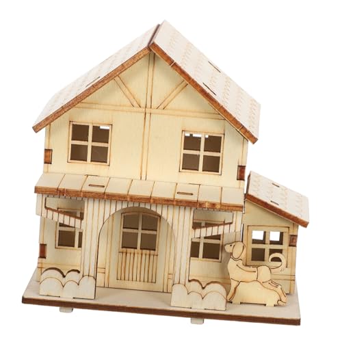 NOLITOY DIY Holzhaus Modellbausatz mit LED Beleuchtung Stabiles Holz Puzzle Bastelset für Erwachsene und Gartenhaus Handwerk Dekoratives Wohnaccessoire Komplettes mit Kleber NOLITOY DIY Holzhaus Modellbausatz mit LED Beleuchtung Stabiles Holz Puzzle Bastelset für Erwachsene und Gartenhaus Handwerk Dekoratives Wohnaccessoire Komplettes mit Kleber von NOLITOY