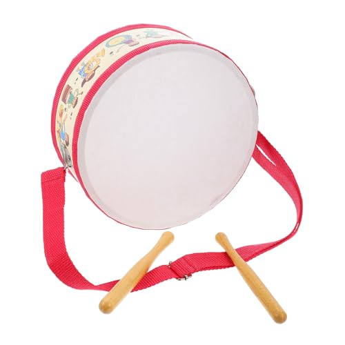 NOLITOY Doppelseitiges Schlagzeug Pädagogisches Musikinstrument für Frühe Bildung Fördert Hörvermögen und Motorische Fähigkeiten Sicher Glatte Oberfläche Geeignet für Junge Mädchen und NOLITOY Doppelseitiges Schlagzeug Pädagogisches Musikinstrument für Frühe Bildung Fördert Hörvermögen und Motorische Fähigkeiten Sicher Glatte Oberfläche Geeignet für Junge Mädchen und von NOLITOY