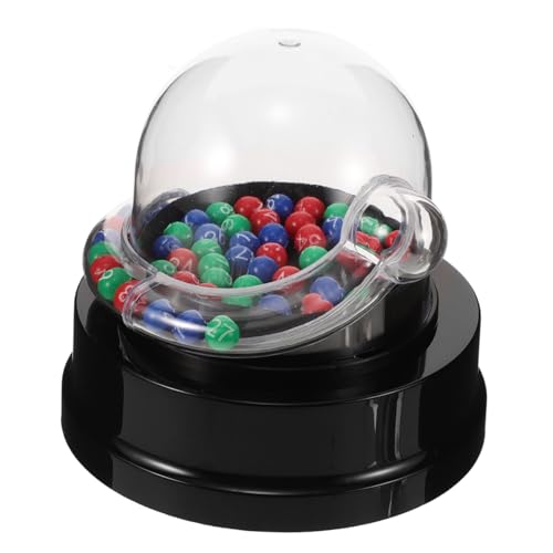 NOLITOY Elektrische Mini Lotteriemaschine mit Kugeln Tragbare Kleine Lotto Ball Maschine Vielseitiges Partyspiel Zubehör Leicht und Kompakt für Familien Freundesrunden NOLITOY Elektrische Mini Lotteriemaschine mit Kugeln Tragbare Kleine Lotto Ball Maschine Vielseitiges Partyspiel Zubehör Leicht und Kompakt für Familien Freundesrunden von NOLITOY