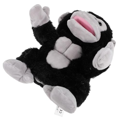 NOLITOY Gorilla Handpuppe Plüsch Tierhandpuppe für Junge Mädchen Monate Interaktives Storytelling zur Motorischen und Kommunikation Weiches Kuscheltier für Kleinkinder NOLITOY Gorilla Handpuppe Plüsch Tierhandpuppe für Junge Mädchen Monate Interaktives Storytelling zur Motorischen und Kommunikation Weiches Kuscheltier für Kleinkinder von NOLITOY