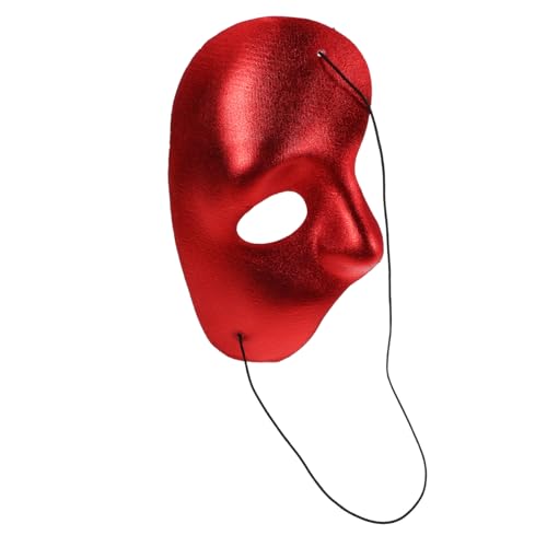 NOLITOY Halloween Cosplay Maske Für Erwachsene Halbgesichtsmaske Kostüm Party Maske Maskerade Prop Maske Bequemes Und Stilvolles Maskenzubehör von NOLITOY