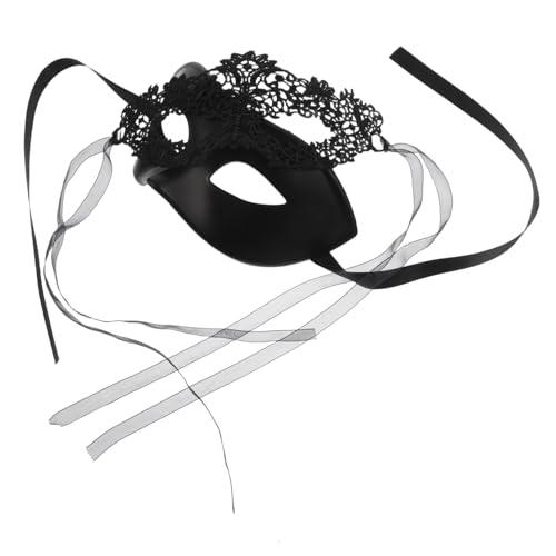 NOLITOY Halloween Spitze Masken Halbgesichts Venezianische Maske mit Floralen Details für Damen und Herren Vintage Maskerade Ball Party Kostüm Zubehör NOLITOY Halloween Spitze Masken Halbgesichts Venezianische Maske mit Floralen Details für Damen und Herren Vintage Maskerade Ball Party Kostüm Zubehör von NOLITOY