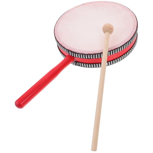 NOLITOY Handtrommel aus Holz mit Schlägeln Langlebiges Percussion Instrument für Musikalische Früherziehung Leicht und Kompakt für Auftritte und Musikunterricht NOLITOY Handtrommel aus Holz mit Schlägeln Langlebiges Percussion Instrument für Musikalische Früherziehung Leicht und Kompakt für Auftritte und Musikunterricht von NOLITOY