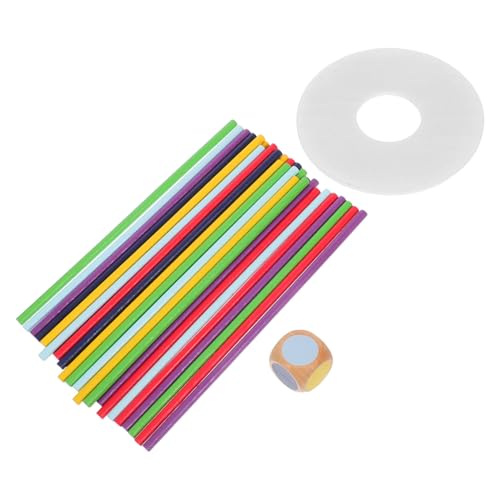 NOLITOY Holz Balancierstäbe Set für Buntes Montessori Holzspielzeug zur Feinmotorik Kreativität und Soziale Fähigkeiten Tragbar für Familie und Reise NOLITOY Holz Balancierstäbe Set für Buntes Montessori Holzspielzeug zur Feinmotorik Kreativität und Soziale Fähigkeiten Tragbar für Familie und Reise von NOLITOY