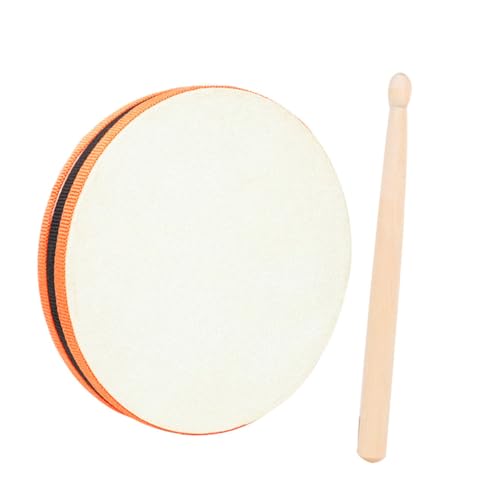NOLITOY Holz Handtrommel Musikinstrument Schlagzeug Doppelseitig Handlich Fördert Konzentration und Musikalische Früherziehung für Kleinkinder NOLITOY Holz Handtrommel Musikinstrument Schlagzeug Doppelseitig Handlich Fördert Konzentration und Musikalische Früherziehung für Kleinkinder von NOLITOY