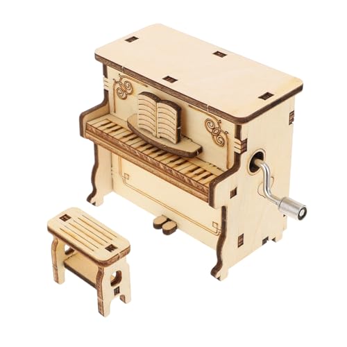 NOLITOY Holz Klavier Puzzle DIY Montage Musikbox Umweltfreundliches Konstruktionsspielzeug Ab Jahren ohne Kleber Lernspielzeug Geschenk NOLITOY Holz Klavier Puzzle DIY Montage Musikbox Umweltfreundliches Konstruktionsspielzeug Ab Jahren ohne Kleber Lernspielzeug Geschenk von NOLITOY
