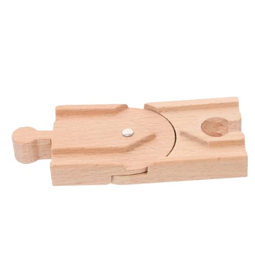 NOLITOY Holzeisenbahn Zubehör aus Natürlichem Holz Kompatibel mit Verschiedenen Modellen Fördert Feinmotorik und Kreativität Wendeschiene für Ab Jahren Pädagogisches NOLITOY Holzeisenbahn Zubehör aus Natürlichem Holz Kompatibel mit Verschiedenen Modellen Fördert Feinmotorik und Kreativität Wendeschiene für Ab Jahren Pädagogisches von NOLITOY
