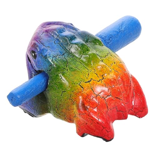 NOLITOY Holzfrosch Musikinstrument Orff Percussion Instrument Vielseitig Für Erwachsene Musik Lernen Dekoratives Klangspiel NOLITOY Holzfrosch Musikinstrument Orff Percussion Instrument Vielseitig Für Erwachsene Musik Lernen Dekoratives Klangspiel von NOLITOY