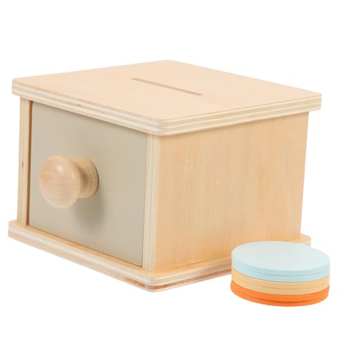 NOLITOY Holzspielzeug Coin Box für Motorische Feinmotorisches Lernspielzeug Pädagogisch Sicher für Kleinkinder Fördert Wahrnehmung Sortieren Greifen zur Frühkindlichen Entwicklung NOLITOY Holzspielzeug Coin Box für Motorische Feinmotorisches Lernspielzeug Pädagogisch Sicher für Kleinkinder Fördert Wahrnehmung Sortieren Greifen zur Frühkindlichen Entwicklung von NOLITOY