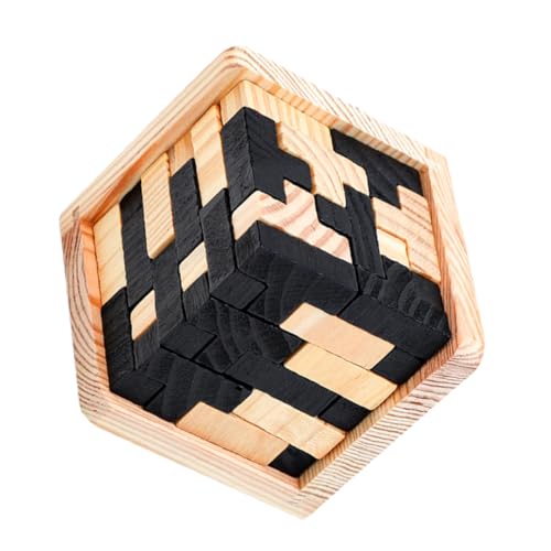 NOLITOY Klassisches Holzpuzzle Kongming Lock Intelligenzspielzeug für Kleinkinder und Erwachsene Fördert Kreativität Hand Auge Koordination Geistige Entwicklung und Stressabbau NOLITOY Klassisches Holzpuzzle Kongming Lock Intelligenzspielzeug für Kleinkinder und Erwachsene Fördert Kreativität Hand Auge Koordination Geistige Entwicklung und Stressabbau von NOLITOY