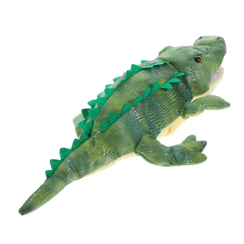 NOLITOY Krokodil Handpuppe Plüsch Kuscheltier mit Beweglichem Mund Weiches Pp baumwollmaterial Fördert Motorik und Vorstellungskraft Kindgerecht für Erwachsene Geeignet NOLITOY Krokodil Handpuppe Plüsch Kuscheltier mit Beweglichem Mund Weiches Pp baumwollmaterial Fördert Motorik und Vorstellungskraft Kindgerecht für Erwachsene Geeignet von NOLITOY