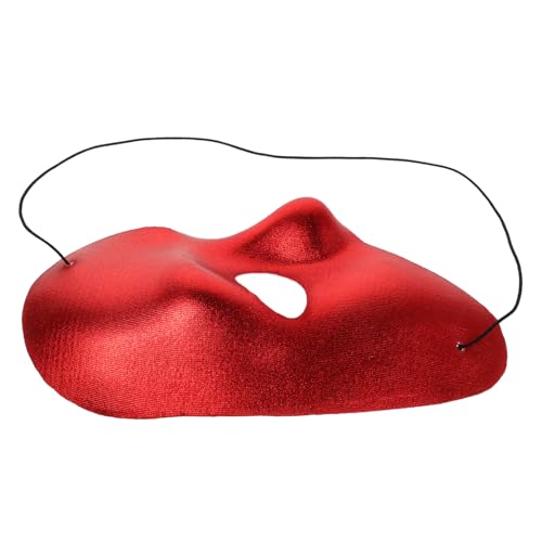 NOLITOY Maske DIY Dekoration Rot Vliesstoff von NOLITOY