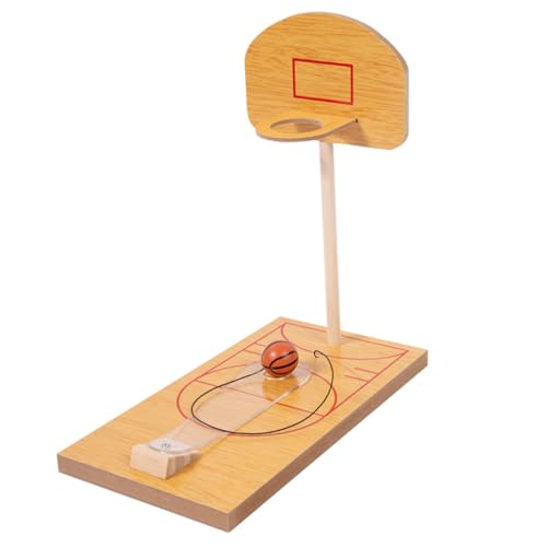 NOLITOY Mini Desktop Basketballspiel aus Holz Indoor Basketballkorb mit Ball Pädagogisches Finger basketballspiel für Konzentration Hand Auge koordination und Familienspaß NOLITOY Mini Desktop Basketballspiel aus Holz Indoor Basketballkorb mit Ball Pädagogisches Finger basketballspiel für Konzentration Hand Auge koordination und Familienspaß von NOLITOY