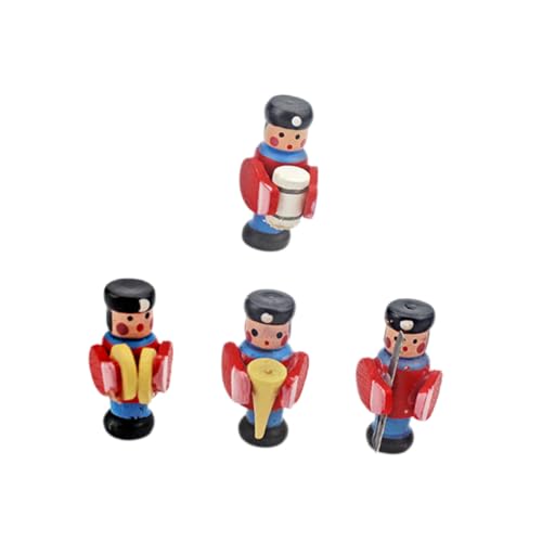 NOLITOY Mini Holzfigur Teilig Handgefertigte Miniatur Trommler Puppe Dekorative Spielfigur für Puppenhaus Langlebiges Holz Glatte Oberfläche Geeignet als Kreatives Zubehör und Foto NOLITOY Mini Holzfigur Teilig Handgefertigte Miniatur Trommler Puppe Dekorative Spielfigur für Puppenhaus Langlebiges Holz Glatte Oberfläche Geeignet als Kreatives Zubehör und Foto von NOLITOY