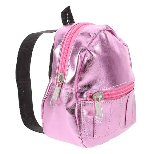 NOLITOY Miniatur Puppenrucksack für Amerikanische Puppe Kreatives Design Mini Schultasche Verarbeitung Passend als Mini Haus DIY Accessoire Rosa NOLITOY Miniatur Puppenrucksack für Amerikanische Puppe Kreatives Design Mini Schultasche Verarbeitung Passend als Mini Haus DIY Accessoire Rosa von NOLITOY