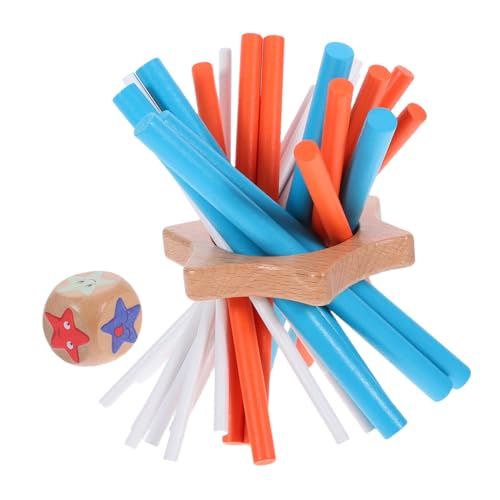 NOLITOY Montessori Holz Balance Stick Spiel Pädagogisches Geduldsspiel aus Natürlichem Holz Interaktives Familienspiel für Hand Auge Koordination bei Partys Reisen und Zuhause NOLITOY Montessori Holz Balance Stick Spiel Pädagogisches Geduldsspiel aus Natürlichem Holz Interaktives Familienspiel für Hand Auge Koordination bei Partys Reisen und Zuhause von NOLITOY