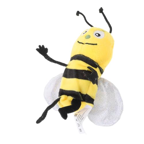 NOLITOY Plüsch Bienen handpuppe für Weiches Kuscheltier Pädagogisches Handpuppen Frühe Interaktives Storytelling und Fantasievolles im Klassenzimmer und Zuhause NOLITOY Plüsch Bienen handpuppe für Weiches Kuscheltier Pädagogisches Handpuppen Frühe Interaktives Storytelling und Fantasievolles im Klassenzimmer und Zuhause von NOLITOY