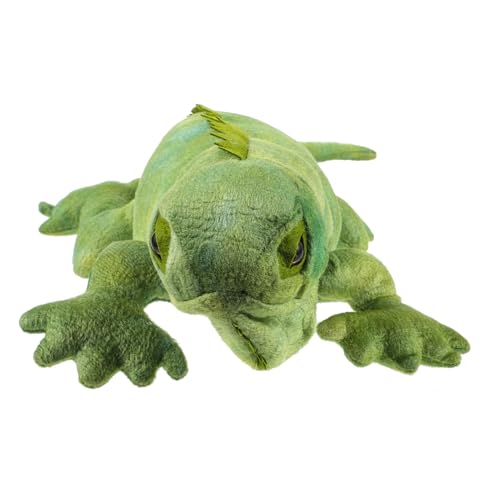 NOLITOY Plüsch Chamäleon Kuscheltier Weiches Farbenfrohes Reptil für Realistisches Angenehmes Stofftier zum Liebhaben und Dekorieren Grüner Langschwanz NOLITOY Plüsch Chamäleon Kuscheltier Weiches Farbenfrohes Reptil für Realistisches Angenehmes Stofftier zum Liebhaben und Dekorieren Grüner Langschwanz von NOLITOY