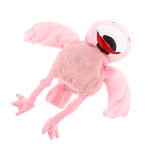 NOLITOY Plüsch Flamingo Handpuppe Interaktives Vogelspielzeug Handpuppe für Kreatives Geschichtenerzählen Weiches Kuscheltier für Frühpädagogik und Geburtstagsgeschenk NOLITOY Plüsch Flamingo Handpuppe Interaktives Vogelspielzeug Handpuppe für Kreatives Geschichtenerzählen Weiches Kuscheltier für Frühpädagogik und Geburtstagsgeschenk von NOLITOY