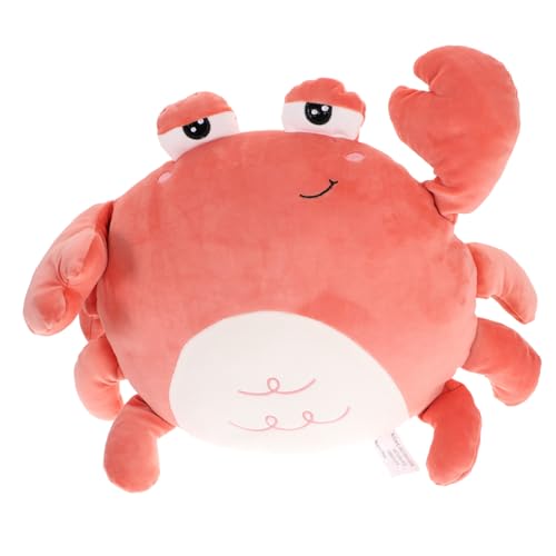 NOLITOY Plüsch Krabbe Kuscheltier Weiches Baumwollstofftier Cartoon Krabbenpuppe Dekoratives Kissen für Zuhause Büro und Auto NOLITOY Plüsch Krabbe Kuscheltier Weiches Baumwollstofftier Cartoon Krabbenpuppe Dekoratives Kissen für Zuhause Büro und Auto von NOLITOY