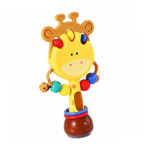 NOLITOY Rasseltrommel mit Saugnapf Musikalische Handtrommel für Junge Mädchen Jahr Leuchtende Spieluhr mit Musikfunktion Batterien Fördert Kreative Klangentwicklung NOLITOY Rasseltrommel mit Saugnapf Musikalische Handtrommel für Junge Mädchen Jahr Leuchtende Spieluhr mit Musikfunktion Batterien Fördert Kreative Klangentwicklung von NOLITOY