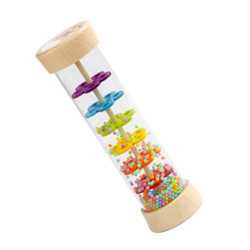 NOLITOY Regenstick Musikinstrument Groß Stabiles Langlebiges Orff Schlaginstrument Kreatives Tragbares Lernspielzeug für Sensorische Wahrnehmung und Musikalische Früherziehung NOLITOY Regenstick Musikinstrument Groß Stabiles Langlebiges Orff Schlaginstrument Kreatives Tragbares Lernspielzeug für Sensorische Wahrnehmung und Musikalische Früherziehung von NOLITOY