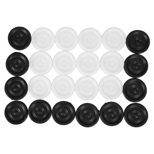 NOLITOY Schachspiel Kunststoff Spielsteine Ersatzstücke für Dame Brettspiel Zubehör Tragbar Leicht zu Transportieren und Praktisch für Spielspaß Zuhause und Unterwegs NOLITOY Schachspiel Kunststoff Spielsteine Ersatzstücke für Dame Brettspiel Zubehör Tragbar Leicht zu Transportieren und Praktisch für Spielspaß Zuhause und Unterwegs von NOLITOY