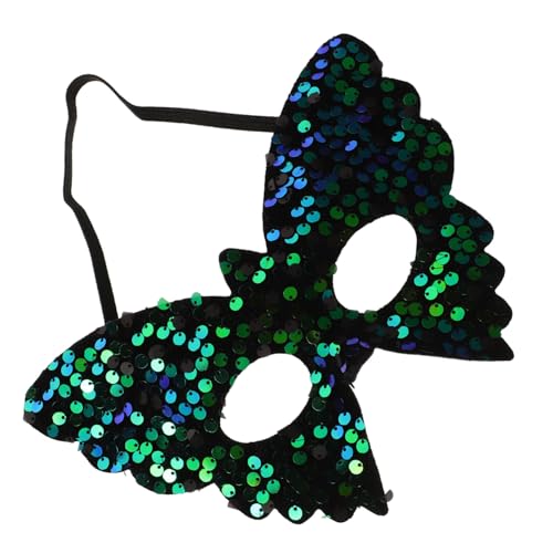 NOLITOY Schmetterling-maskerade-maske Mit Funkelnden Pailletten, Elegante Cosplay-party-maske Für Abschlussball, Karneval, Karneval Und Mottopartys von NOLITOY