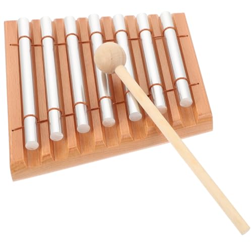NOLITOY Tischglockenspiel mit Schlägel Pädagogisches Percussion Musikinstrument Langlebig und Tragbar Klare Klangqualität für Musikunterricht Meditation und Outdoor Aktivitäten NOLITOY Tischglockenspiel mit Schlägel Pädagogisches Percussion Musikinstrument Langlebig und Tragbar Klare Klangqualität für Musikunterricht Meditation und Outdoor Aktivitäten von NOLITOY