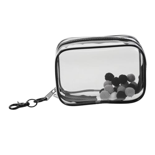 NOLITOY Transparente Sammeltasche für Puppen mit Schlüsselanhänger Doppel Reißverschluss Dickes Material Tragbare Organizer Tasche für Plüschspielzeug und Kleine Figuren NOLITOY Transparente Sammeltasche für Puppen mit Schlüsselanhänger Doppel Reißverschluss Dickes Material Tragbare Organizer Tasche für Plüschspielzeug und Kleine Figuren von NOLITOY