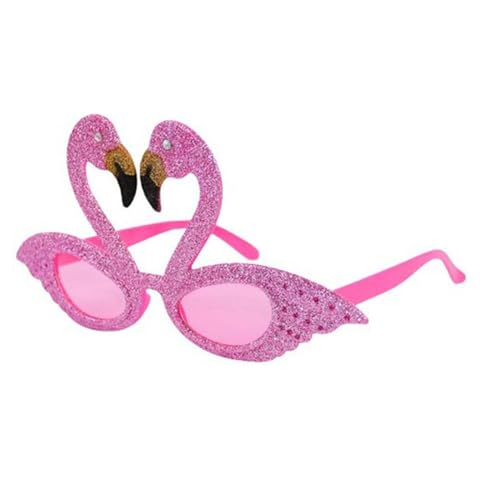 NOLOWY Strandbrille, lustige Flamingo-Partybrille, Partybrille, lustige Brille, Strandparty-Gastgeschenk von NOLOWY