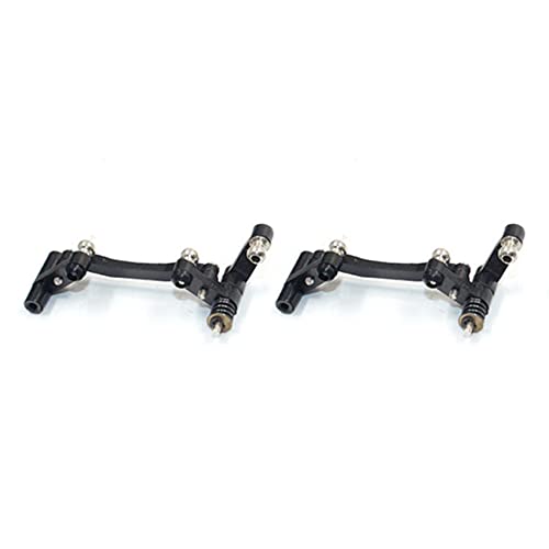 NONDK 2 x PX9300-06 Lenkgestangen-Set für Pxtoys PX9300 9300 9301 9302 1/18 RC Car Ersatzteile von NONDK