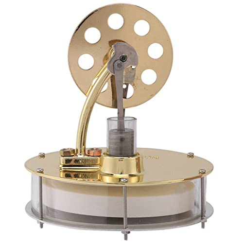 NONDK Stirlingmotor mit niedriger Temperatur, Dampfleistung zur Herstellung von Spielzeug für physische Experimente, Ornamente von NONDK