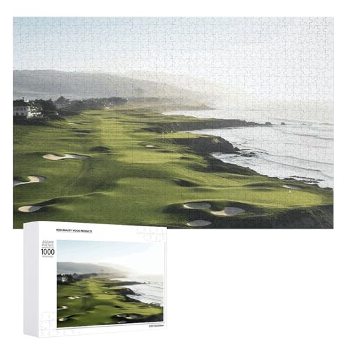 Golfplatz-Puzzle für Damen und Herren, 1000 Teile, Puzzle für Erwachsene, herausforderndes Puzzle für Familie, Hochzeitsgeschenk von NONHAI