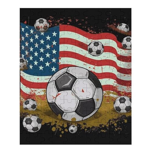 Puzzle mit USA-Flagge, für Damen und Herren, 70-teiliges Puzzle für Erwachsene, herausforderndes Puzzle für Familie, Hochzeitsgeschenk von NONHAI