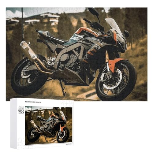 Sport-Motorrad-Puzzle für Damen und Herren, 1000 Teile, Puzzle für Erwachsene, herausforderndes Puzzle für Familie, Hochzeitsgeschenk von NONHAI