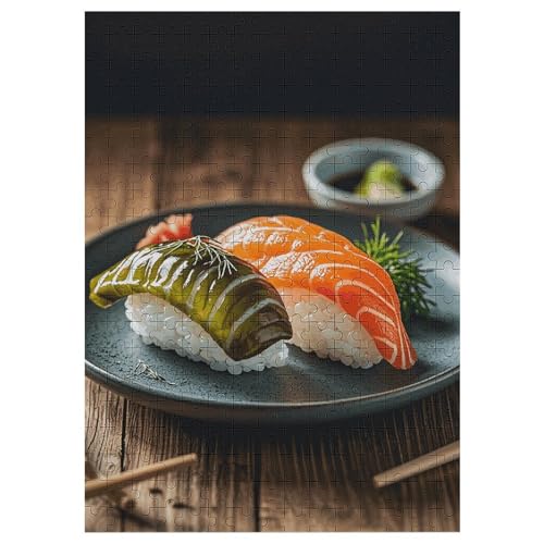 Sushi Dill Pickles Puzzle für Damen und Herren, 300-teiliges Puzzle für Erwachsene, herausforderndes Puzzle für Familie, Hochzeitsgeschenk von NONHAI