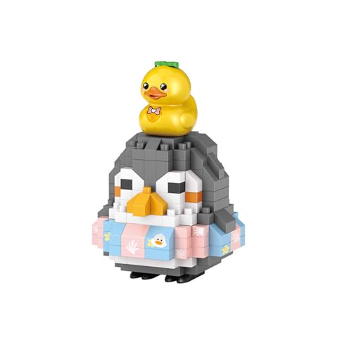 NOOLY Niedlich Mini Tiere Bausteine Set Für Haus Und Büro Dekoration KLJM-11 (Pinguin, 170 Stück) von NOOLY