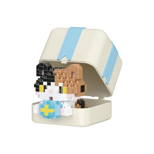 NOOLY Tierische Mikrobausteine Set Mini Gebäude Spielzeug Ziegel Kits für Erwachsene und Kinder WKLJM-07（Katzen ） von NOOLY