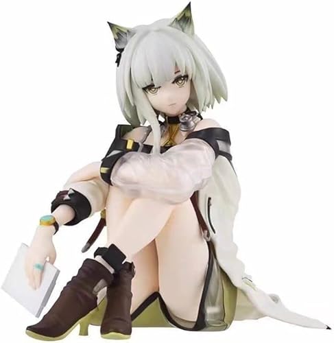 Abnehmbare beliebte klassische japanische Anime Arknights Actionfigur Kal'tsit PVC Modell Spielzeug FuRyu Arknights Pretty Girl Game Sitzende Statue Ornament Puppe Box Kindergeburtstag von NOPQRZTU