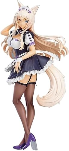 Azuki & Kokosnuss & Zimt Actionfigur ECCHI Figur Anime Figur bemalte Figur Modell Spielzeug Modell PVC Anime Sammlerstück 20–22 cm (Zimt) von NOPQRZTU