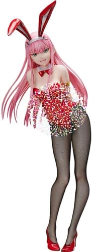 Darling in The FRANXX Zero Two Bunny Ver. 1/4 Actionfigur/ECCHI-Figur/Anime-Figur/bemaltes Charaktermodell/Spielzeugmodell/PVC/Anime-Sammelobjekt, 43 cm von NOPQRZTU