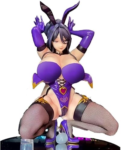 Ecchi Figuren Hentai Figuren 1/4 Bunny Girl Actionfiguren Wohnkultur Sammelfiguren Anime Figur Mädchen Sammelpuppe Geschenk Abnehmbare Kleidung 32 cm (mit Sockel und Zubehör) (Software) von NOPQRZTU