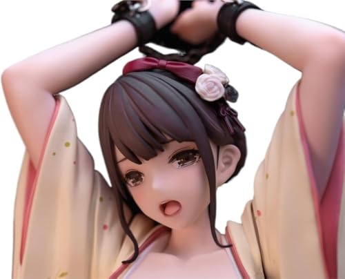 Ecchi Figuren Hentai Figuren 1/6 Kimono Actionfiguren Wohnkultur Sammelfiguren Anime Figuren Mädchen Sammelpuppe Geschenke Abnehmbare Kleidung 31 cm (weicher Körper) (mit Sockel und Zubehör) von NOPQRZTU