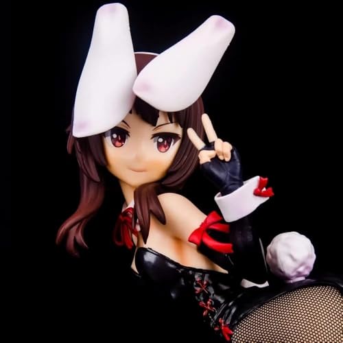 NOPQRZTU 1/4 - Bunny Girl Ecchi Figur Hentai Figur nsfw Anime Girl Figur Süße Puppe Dekor Modell Cartoon Anime Girl Sammlung 33 cm von NOPQRZTU