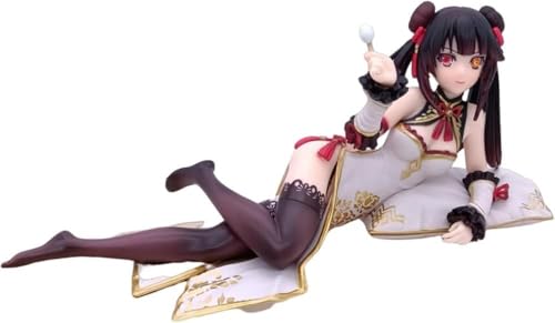 NOPQRZTU 1/7 Tokisaki Kurumi Figur Komplette Figur/ECCHI Figur/Anime Figur/Bemaltes Charaktermodell/Spielzeugmodell/Anime Sammlerstück 8,5 cm (2 Stück) von NOPQRZTU