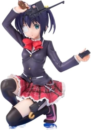 NOPQRZTU 1/8 Takanashi Rikka Action Figure ECCHI Anime Figure Painted Character Model Toy Model Anime Collectible 5.9 Inch, B-2024 von NOPQRZTU