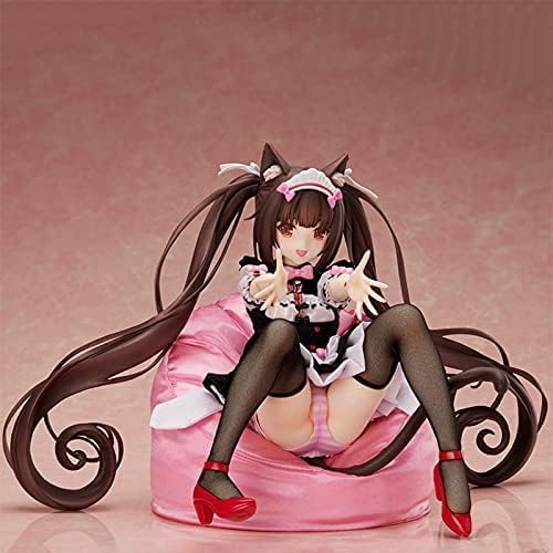 NOPQRZTU Abnehmbare 24 cm native Bindung Chocola Vanille 1/4 Maßstab Mädchen PVC Actionfigur Anime echte Kleidung Figur Modell Erwachsene Spielzeug Statue Figur Spielzeug handgefertigte Statue von NOPQRZTU