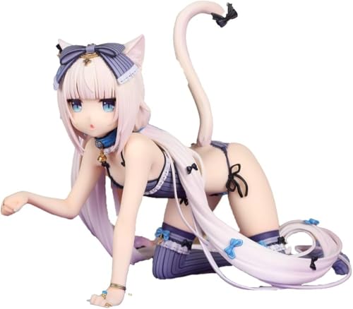 NOPQRZTU Actionfigur/Ecchi-Figur/Anime-Figur/bemaltes Charaktermodell/Spielzeugmodell/PVC/Cartoon-Spielzeugfiguren/niedliche Mädchen (Chocolao) von NOPQRZTU